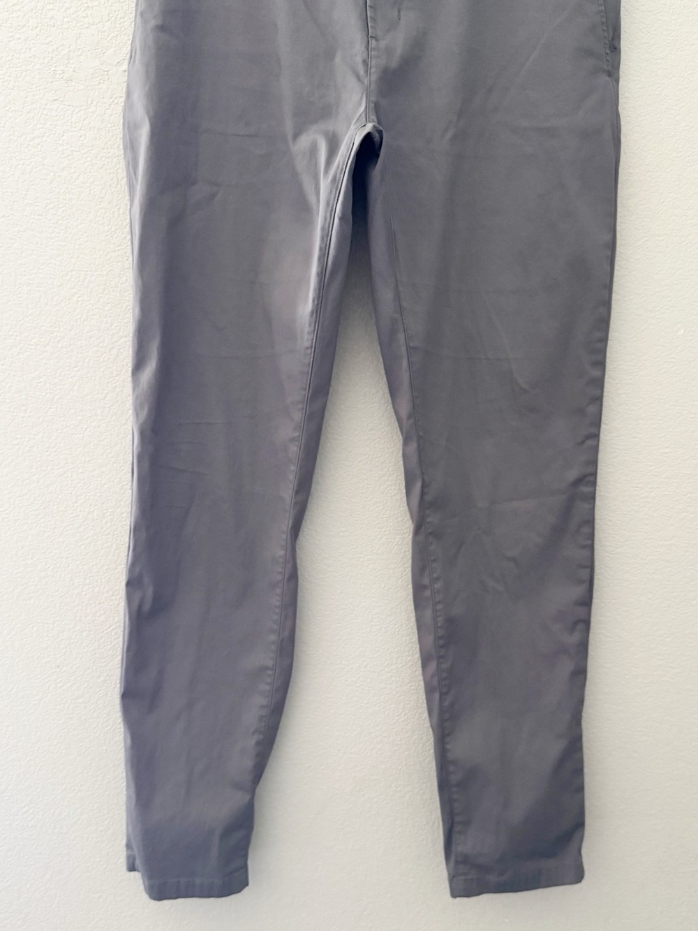 Birddogs Stretch Khakis Slim Pant Chino Unlined Mens 32 Gray Work Casual Travel - Picture 9 of 12